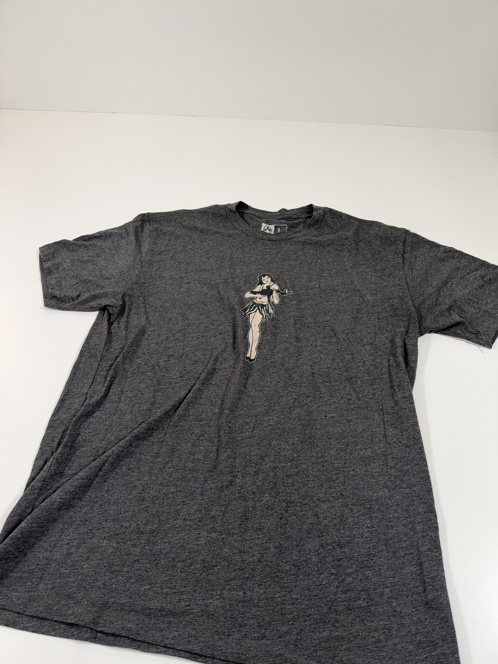 Magpul Tatical Shirt Mens Large Gray Short Sleeve Hula Pin Up Graphic Tee